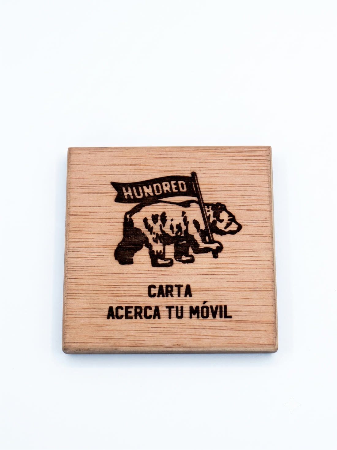 Dispositivo Nific de madera con tecnología NFC
